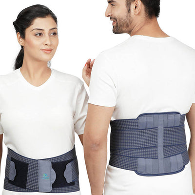 Vissco Sternal Brace, Chest Support for Rib Fracture, Chest Pain Relief -  Small (Grey) : : Health & Personal Care