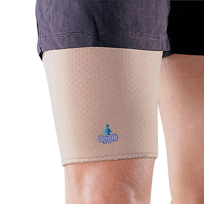 ZIBUYU Compression Thigh Support Breathable Thigh Brace for Exercise  Non-Slip Thigh Support, Compression Sleeve Support for Quadriceps, Thigh  Support for Men, Muscle Strain Prevention, Thigh Protector, थाई गार्ड, जांघ  का रक्षक 