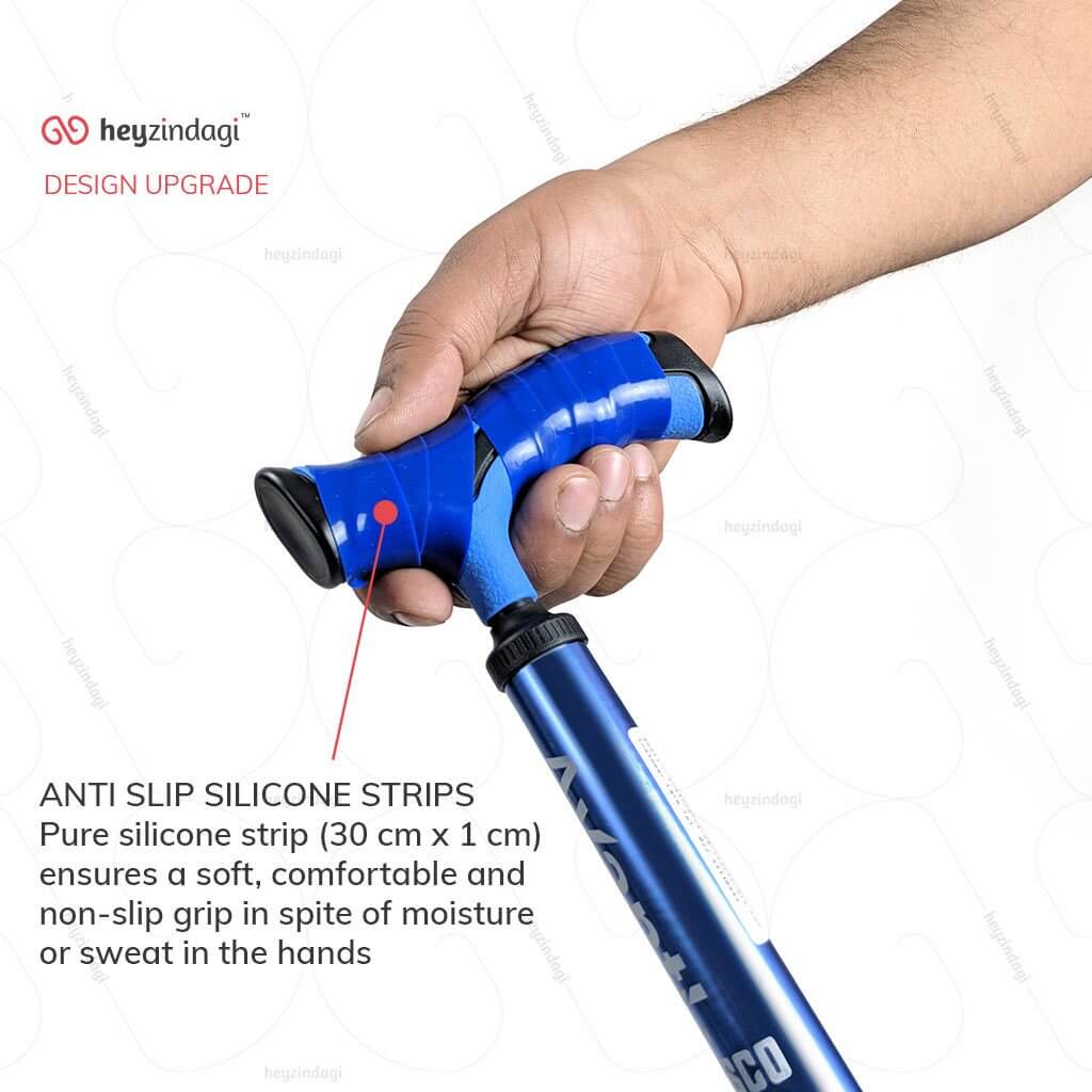 Adjustable Walking Stick - CE Mobility - Comfortable & secure